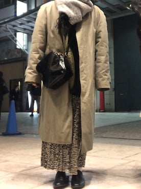 澪さん（レディース・153cm）の冬コーディネート