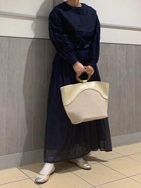 澪さん(レディース・153cm)の春コーディネート