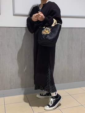 澪さん（レディース・153cm）の春コーディネート