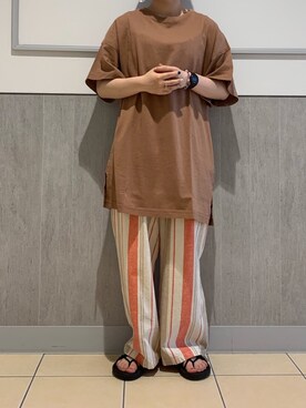 澪さん（レディース・153cm）の夏コーディネート