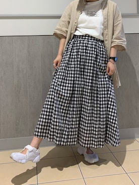 澪さん（レディース・153cm）の夏コーディネート