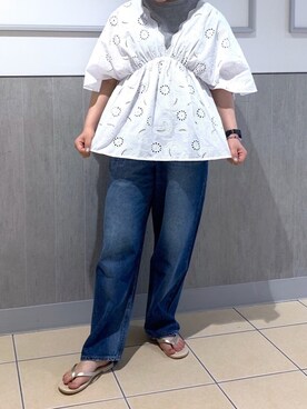 澪さん(レディース・153cm)の夏コーディネート