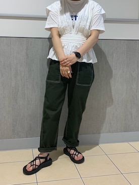 澪さん（レディース・153cm）の夏コーディネート