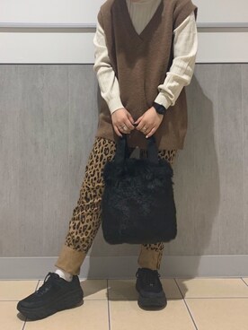 澪さん（レディース・153cm）の秋コーディネート