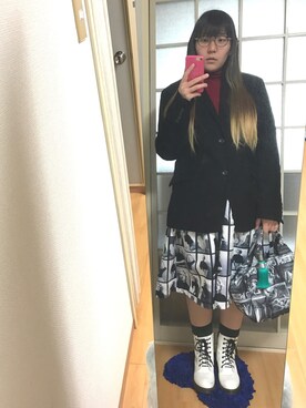 「jiji（ジジ）のアイテム」を使った、みひろさん（レディース・159cm）の春コーディネート