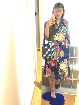 「スエードシューズ」｜「アイテム（パンプス）」を使った、みひろさん（レディース・159cm）の秋コーディネート