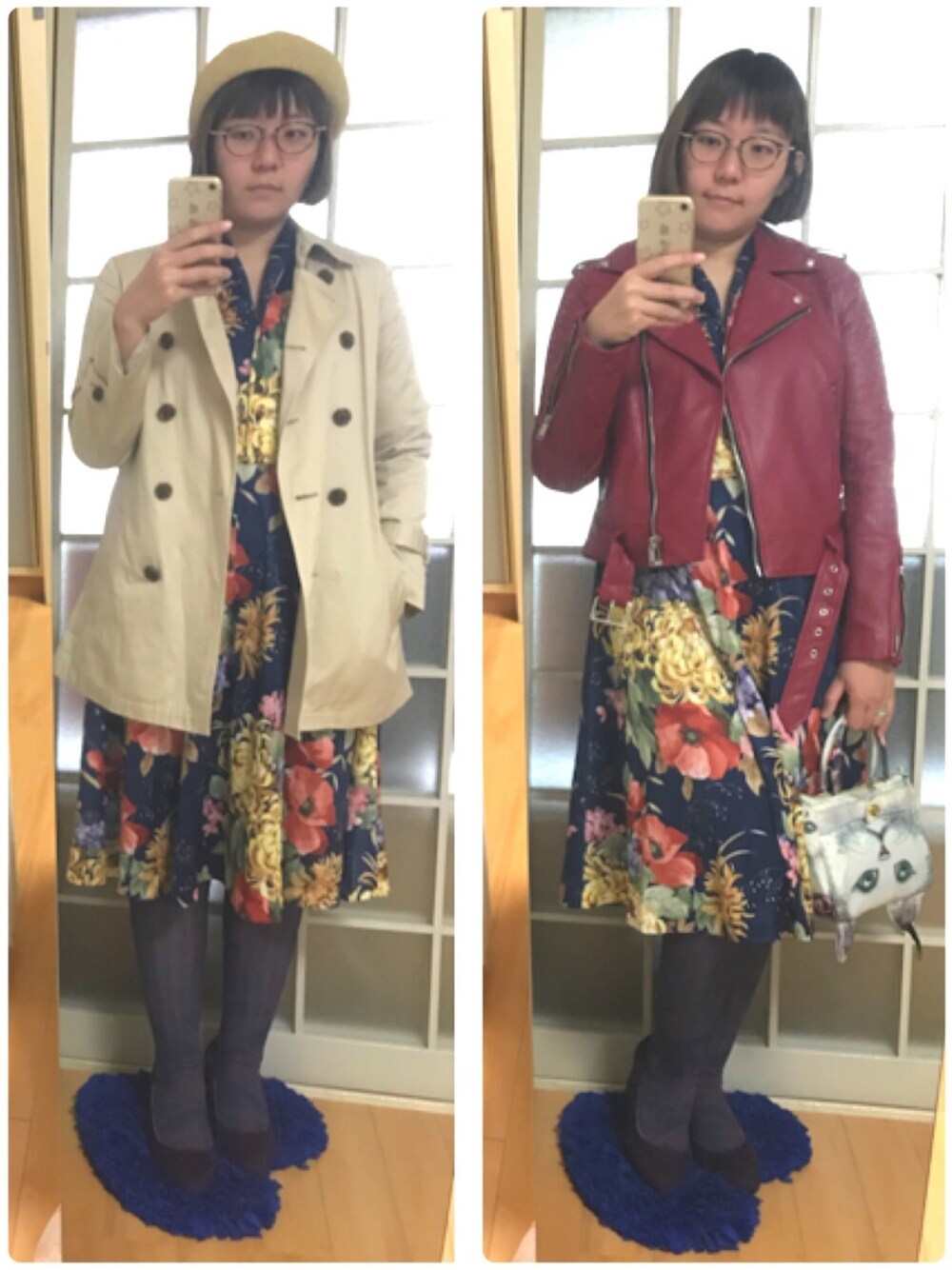 その他のワンピース、ベージュ系のトレンチコート、その他のバッグを着用したレディースの夏コーディネートの1枚目の写真