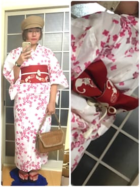 「ネコ」｜「アイテム（その他シューズ）」を使った、みひろさん（レディース・159cm）の夏コーディネート