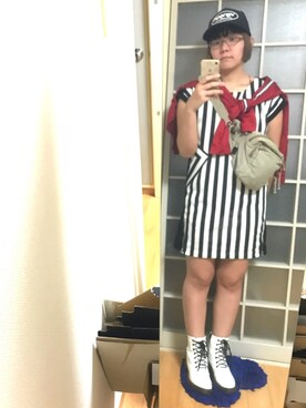 みひろさん（レディース・159cm）の秋コーディネート