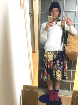 みひろさん（レディース・159cm）の秋コーディネート