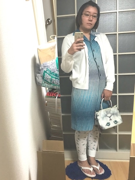 「AHCAHCUM.muchacha（アチャチュムムチャチャ）のアイテム（バッグ）」を使った、みひろさん（レディース・159cm）の秋コーディネート