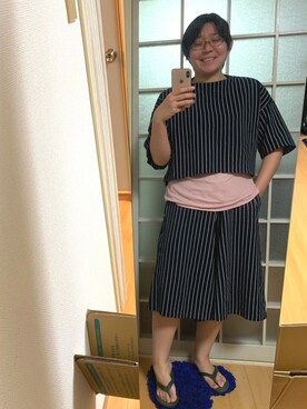 みひろさん（レディース・159cm）の夏コーディネート