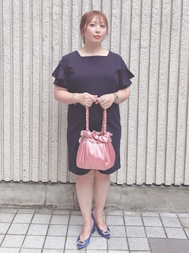 「MAISON DE REEFUR」｜Nahoko Miyaokaさん（レディース・158cm）の夏コーディネート