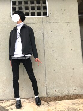 「ひと」と「ると」さん（メンズ・182cm）の冬コーディネート