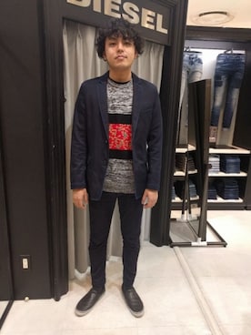 FUJISAWAさん（メンズ・175cm）の冬コーディネート