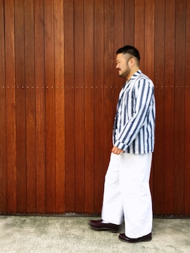 「Steven Alan（スティーブンアラン）のアイテム（ダウンベスト）」を使った、KOIZUMI TAIKIさん（メンズ・173cm）の春コーディネート