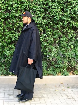 「GRENFELL（グレンフェル）のアイテム」を使った、KOIZUMI TAIKIさん（メンズ・173cm）の冬コーディネート