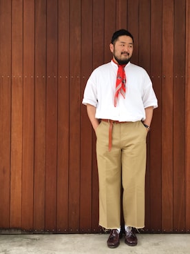 「Felisi（フェリージ）のアイテム」を使った、KOIZUMI TAIKIさん（メンズ・173cm）の夏コーディネート