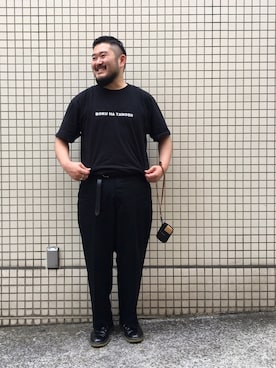 「MARNI（マルニ）のアイテム（財布/小物）」を使った、KOIZUMI TAIKIさん（メンズ・173cm）の夏コーディネート