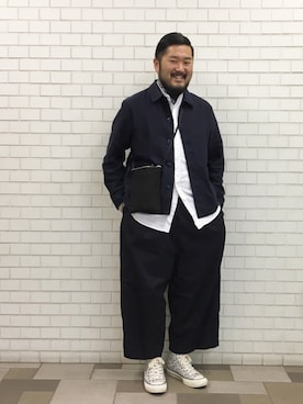 「ASTRAET（アストラット）のアイテム」を使った、KOIZUMI TAIKIさん（メンズ・173cm）の秋コーディネート