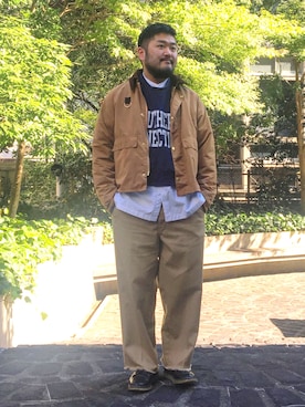 「アイテム（その他シューズ）」を使った、KOIZUMI TAIKIさん（メンズ・173cm）の秋コーディネート