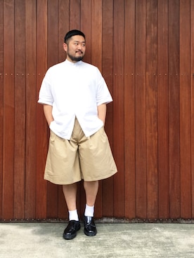 「Dr. Martens（ドクターマーチン）のアイテム（スリッポン）」を使った、KOIZUMI TAIKIさん（メンズ・173cm）の夏コーディネート