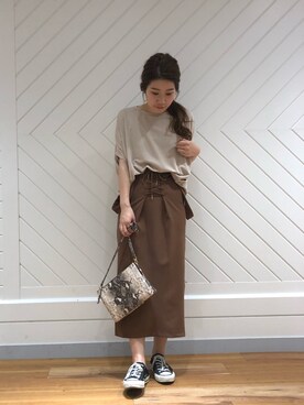 mutsumi_lemageさん（レディース・164cm）の春コーディネート