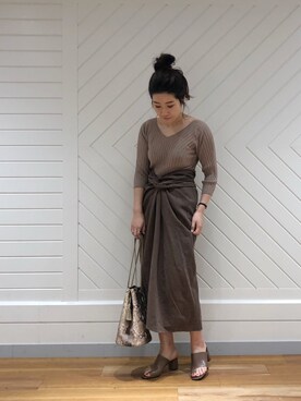 mutsumi_lemageさん（レディース・164cm）の春コーディネート