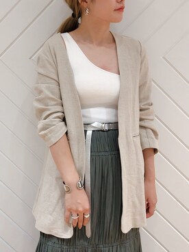 mutsumi_lemageさん（レディース・164cm）の夏コーディネート