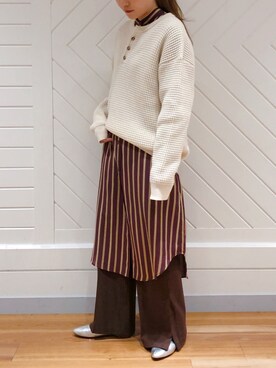 mutsumi_lemageさん（レディース・164cm）の冬コーディネート