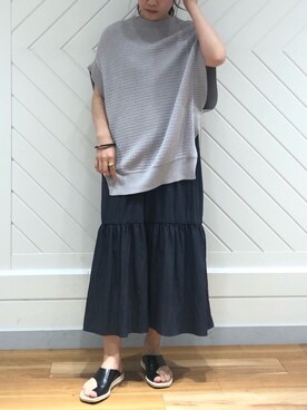 mutsumi_lemageさん（レディース・164cm）の夏コーディネート