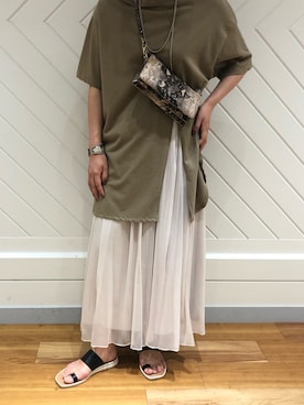 mutsumi_lemageさん（レディース・164cm）の夏コーディネート