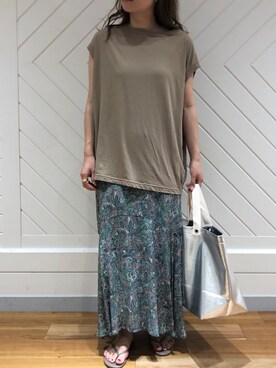 mutsumi_lemageさん（レディース・164cm）の夏コーディネート