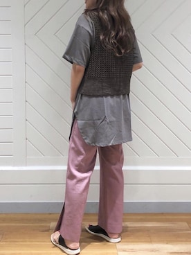 mutsumi_lemageさん(レディース・164cm)の夏コーディネート