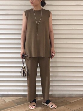 mutsumi_lemageさん（レディース・164cm）の夏コーディネート