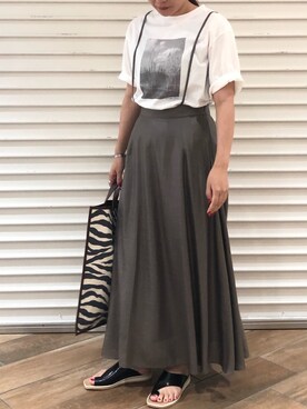 mutsumi_lemageさん（レディース・164cm）の夏コーディネート