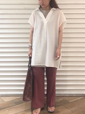 mutsumi_lemageさん（レディース・164cm）の夏コーディネート