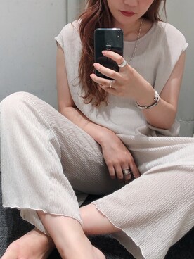 mutsumi_lemageさん（レディース・164cm）の夏コーディネート