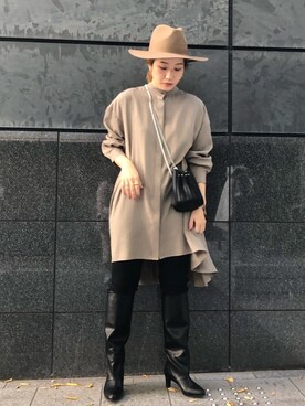 mutsumi_lemageさん（レディース・164cm）の秋コーディネート