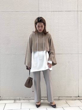 mutsumi_lemageさん（レディース・164cm）の秋コーディネート