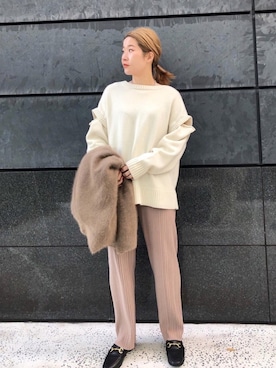 mutsumi_lemageさん（レディース・164cm）の冬コーディネート