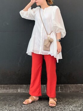 mutsumi_lemageさん(レディース・164cm)の夏コーディネート