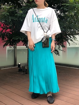 mutsumi_lemageさん（レディース・164cm）の夏コーディネート