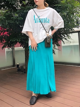 mutsumi_lemageさん（レディース・164cm）の夏コーディネート