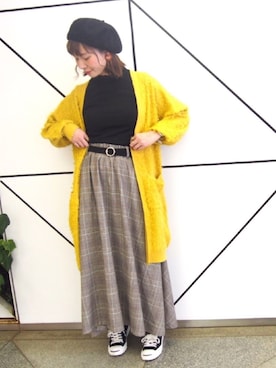 「NICE CLAUP（ナイスクラップ）のアイテム」を使った、𝑚 𝑖 𝑠 𝑎 𝑡 𝑜さん（レディース・161cm）の夏コーディネート