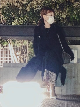 「VALENTINO（ヴァレンティノ）のアイテム（パンプス）」を使った、Ayaさん（レディース・155cm）の秋コーディネート