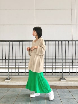 Ishida azusaさん（レディース・157cm）の冬コーディネート