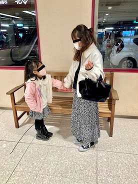 「GLOBAL WORK（グローバルワーク）のアイテム（スカート）」を使った、bamboo5さん（メンズ・171cm）の冬コーディネート