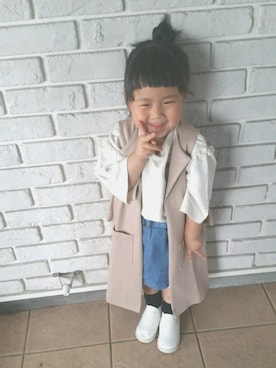 k*さん(キッズ・90cm)の夏コーディネート