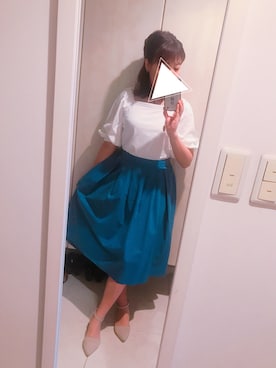 「LOWRYS FARM（ローリーズファーム）のセパレートパンプス　714388（パンプス）」を使った、コトさんさん（レディース・157cm）の春コーディネート